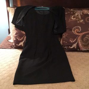 Black dress. Versatile with and without jacket.